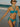 Bali Teal Blue Halter Bikini Set