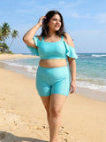 Cyan-derella Shorts Set (2 Pcs)