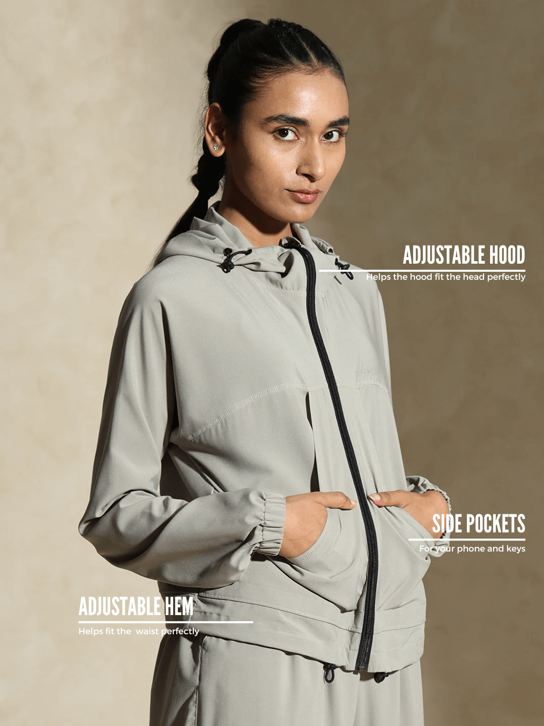 Shop-Utility Cargo Jacket Sandstone