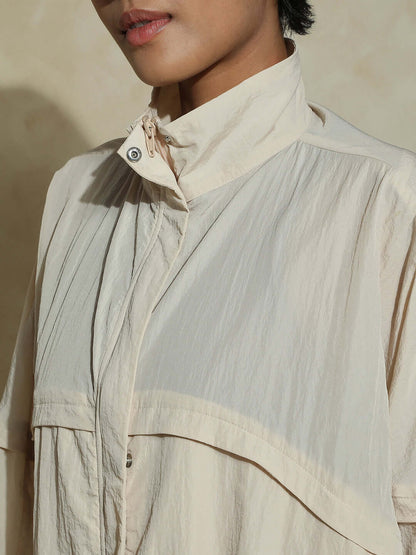 AeroTraq Runner Jacket Beige