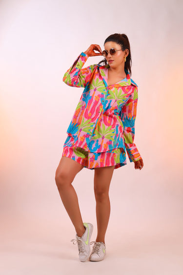 Groovy Succulents Co-Ord Set for Women