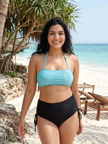 Cyan Black Cheeky Set (2 Pcs)