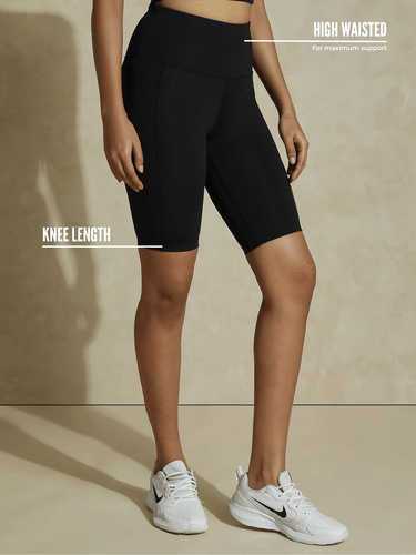 Shop-Aura Cycling Shorts Black