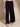 Serene Yoga Pants With Slit Black