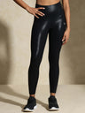 Shop-Ath Track Gloss Leggings Shiny Black