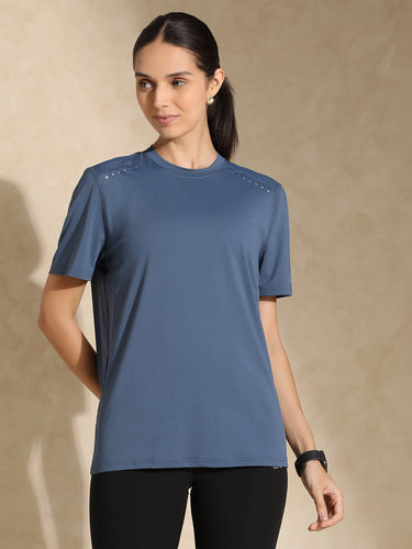 Best Women's Day Gift Ideas: Shop-Boyfriend TraqDry Tee Aegean Blue silvertraq