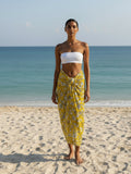 Marigold Oasis Wrap Sarong