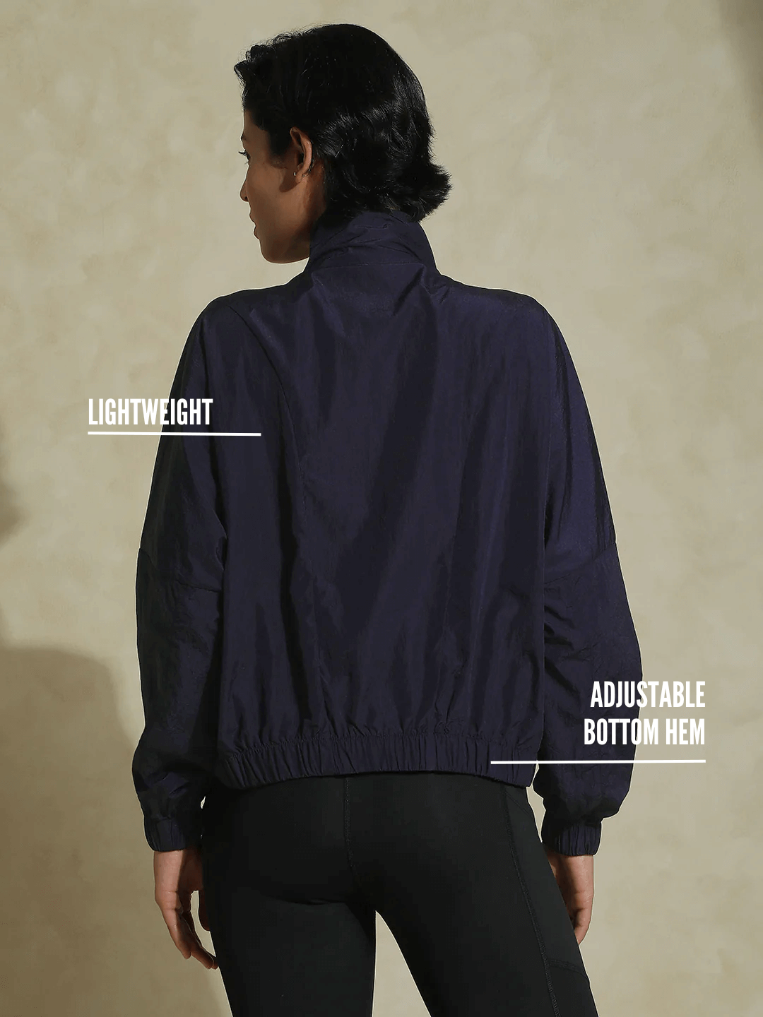 Shop-AeroTraq Runner Jacket Navy