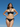 Maldives Classic Black Halter Bikini Set