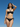 Maldives Classic Black Halter Bikini Set
