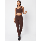 High Impact Action Bra With Clasp Java-Padded Crop Top-Silvertraq-Silvertraq