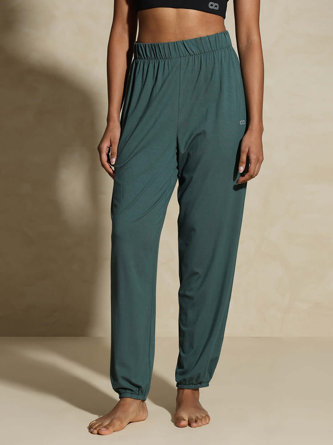 Shop-Yogini Stretch Pants Pine Green