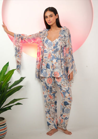Petal Whisper Printed 3-Piece Set
