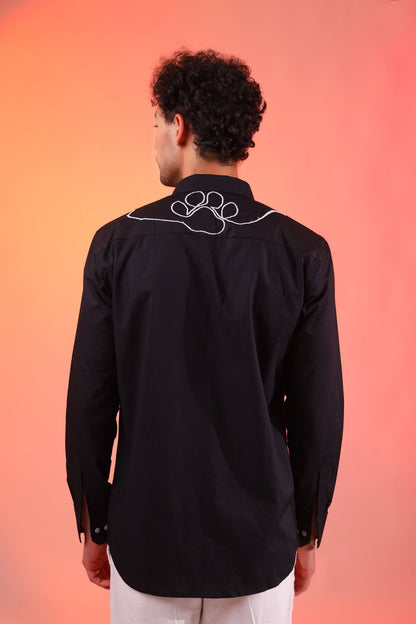 Bruno Black Shirt For Men