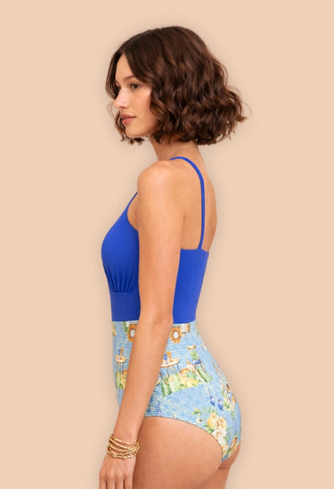 Riviera Printed Swimsuit
