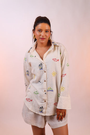 Peak & Sea Ov Shirt For Women