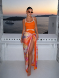 Tropical Printed Sarong