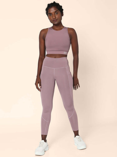 Shop-Padded Cross Back Crop Top Nirvana