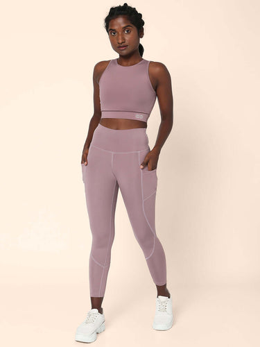 Shop-Padded Cross Back Crop Top Nirvana