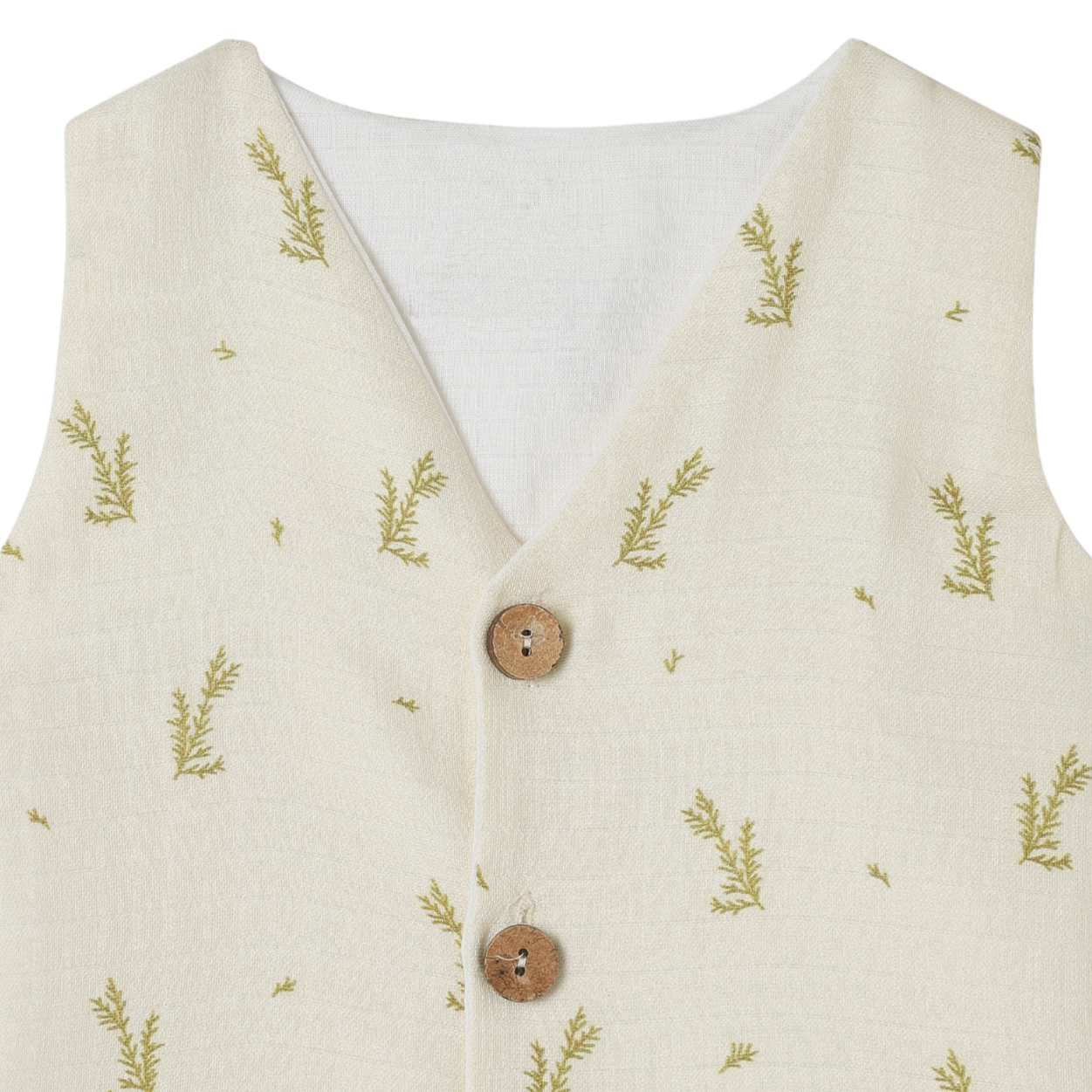 Organic Muslin Vest & Shorts Set