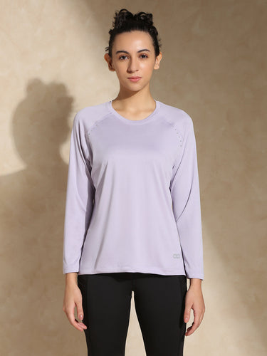 Aero TraqDry Long Sleeve Tee Lilac