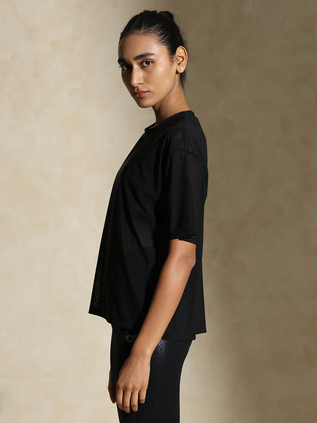 Shop-Traq Mesh Tee Black