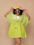 Matcha Sea Shell Kaftan Dress