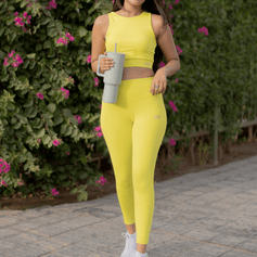 Shop-Ath Perform 7/8 High Waist Leggings Lime