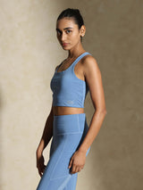 Shop-High Impact Action Bra With Clasp Cerulean