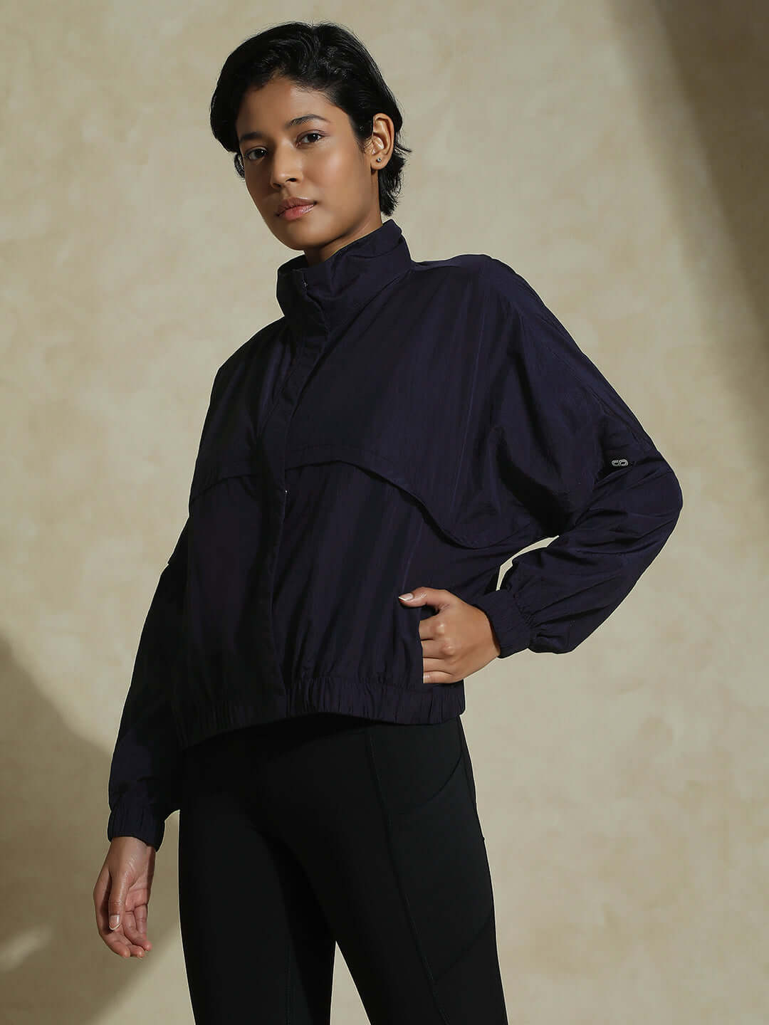 Shop-AeroTraq Runner Jacket Navy