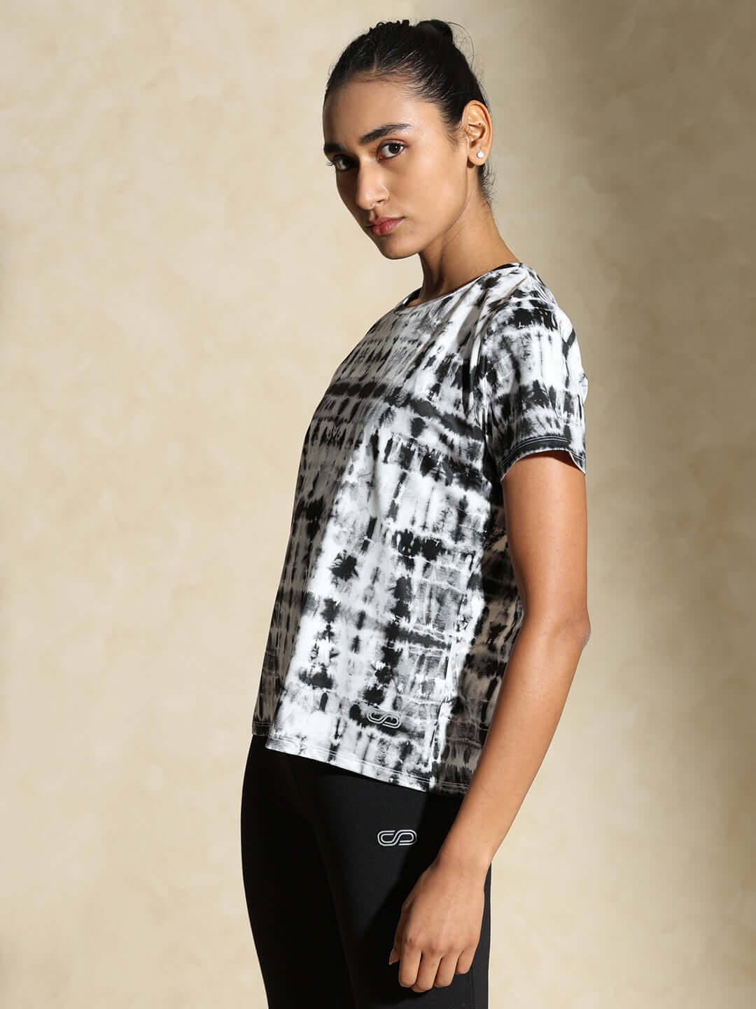 Shop-Shibori Wicking Tee Black