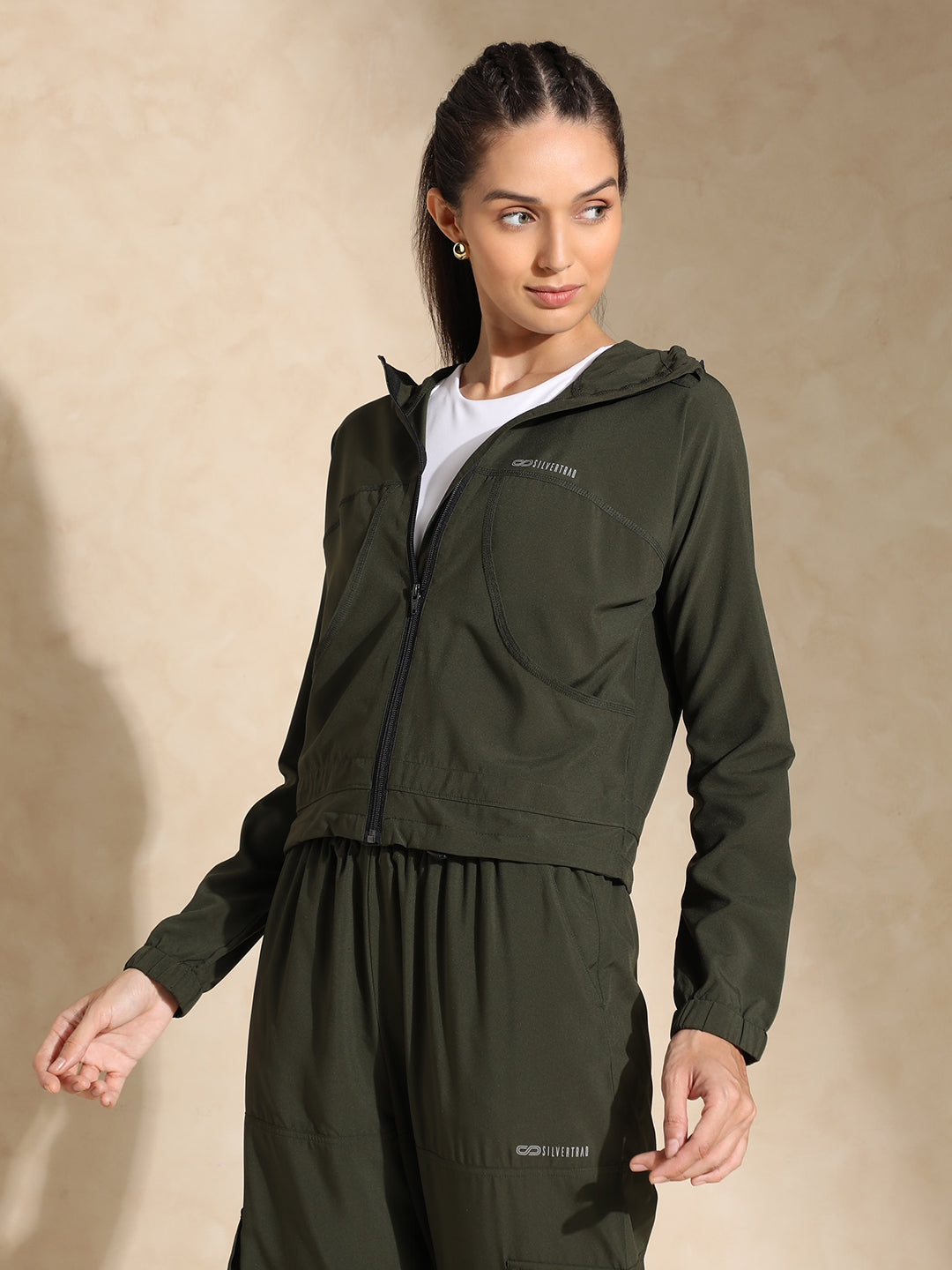 Utility Cargo Jacket Olive