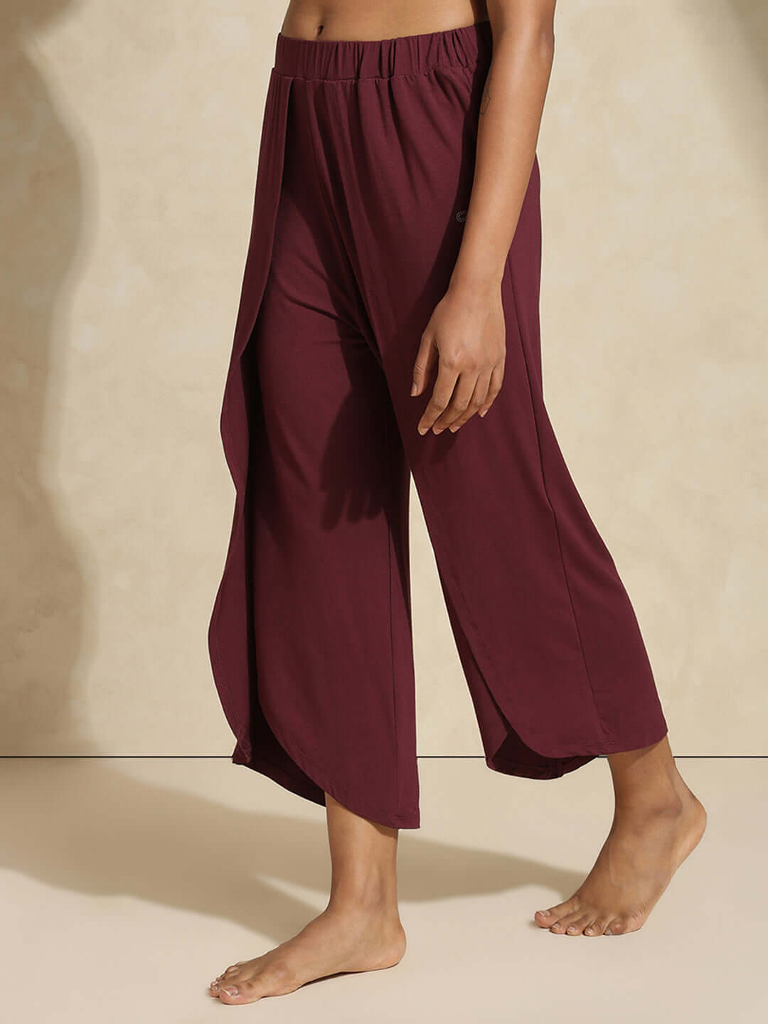 Shop-Yoga Tulip Pants Plum