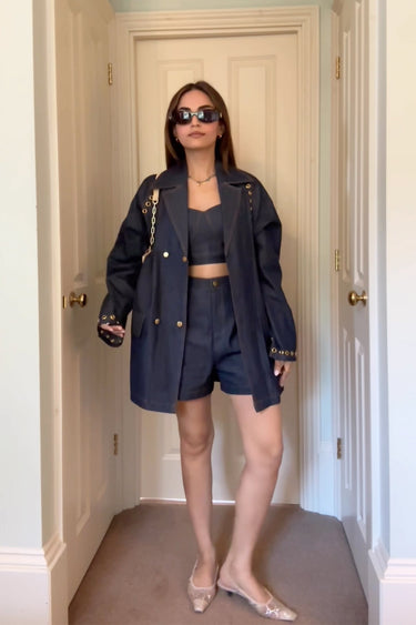 Margaret Denim 3 Piece Set