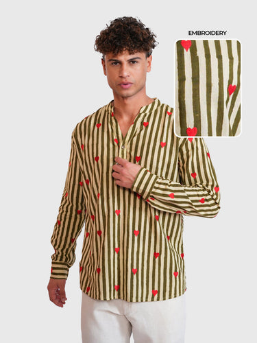 Ace Of Hearts Shirt For Men