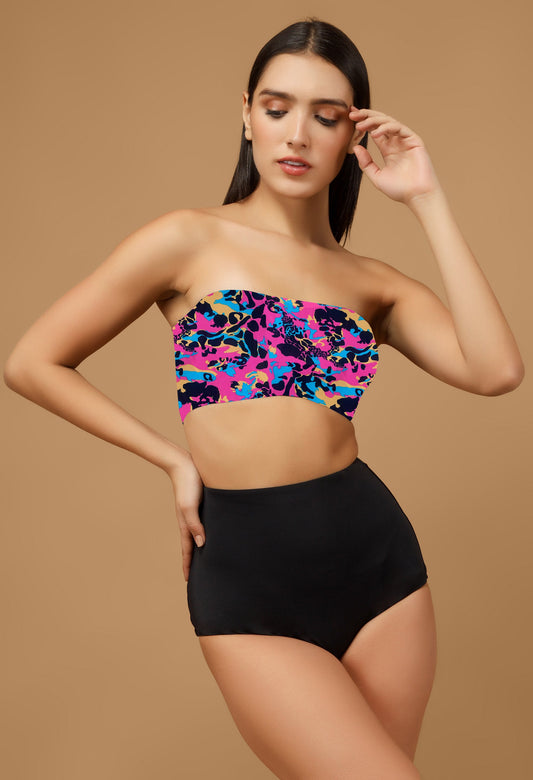 Pink Massacre Swimsuit Set