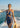 Cobalt Canopy-Ruched Halter Swim Suit