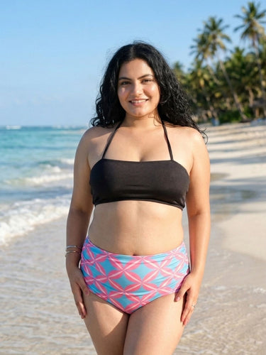 Black Sugar Ruched Set (2 Pcs)