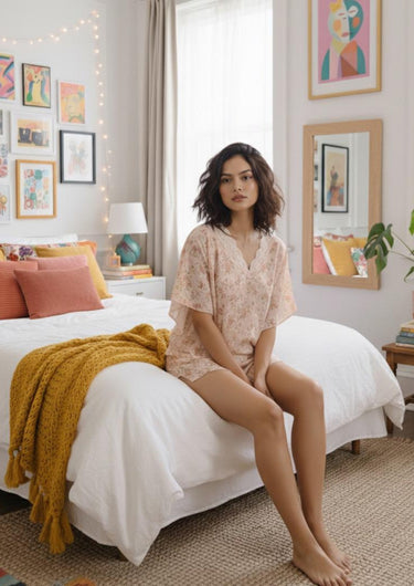 Laced in Bloom – Soft Florals Meet Everyday Romance