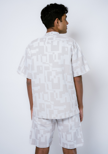 Ivory Maze – Men's Co-Ord Set