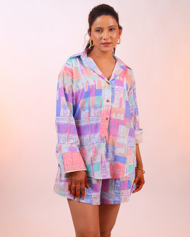 Santorini Co-Ord Set for Women