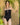 Women Black Solid One Peice Monokini