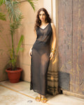 Midnight Sheer Maxi Coverup Dress