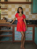 Sangria Modest Swimdress with Sleeves