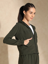 Shop-Utility Cargo Jacket Olive