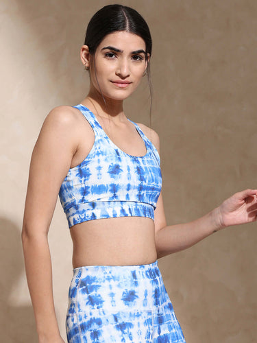 Shop-Indigo Shibori Luxe Crop Top