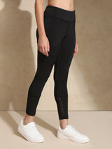 Shop-Silvertraq Performance Mesh Leggings Black
