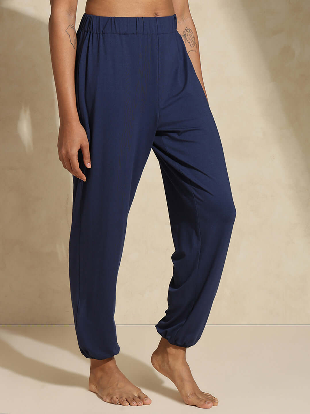 Shop-Yogini Stretch Pants Navy