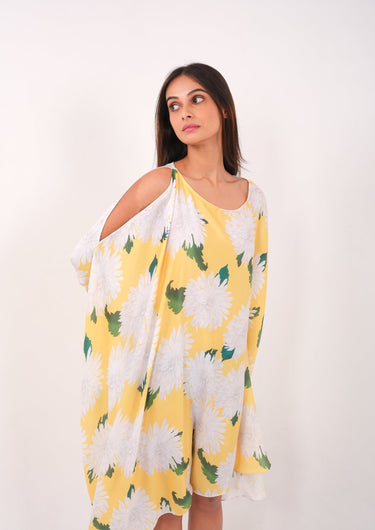 Sun Bloom Kaftan – Floral Beach Dress