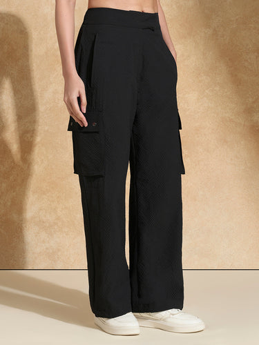 Shop-TraqPace Cargo Pants Black